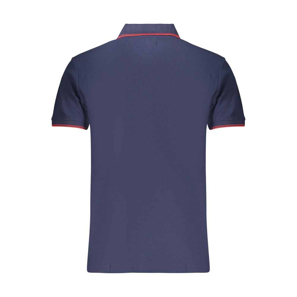 U.S. Grand Blue Cotton Men's Polo - Classic Style & Comfort