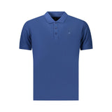U.S. Grand Blue Cotton Mens Polo - Stylish & Comfortable