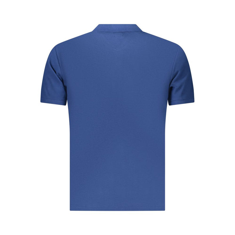 U.S. Grand Blue Cotton Mens Polo - Stylish & Comfortable