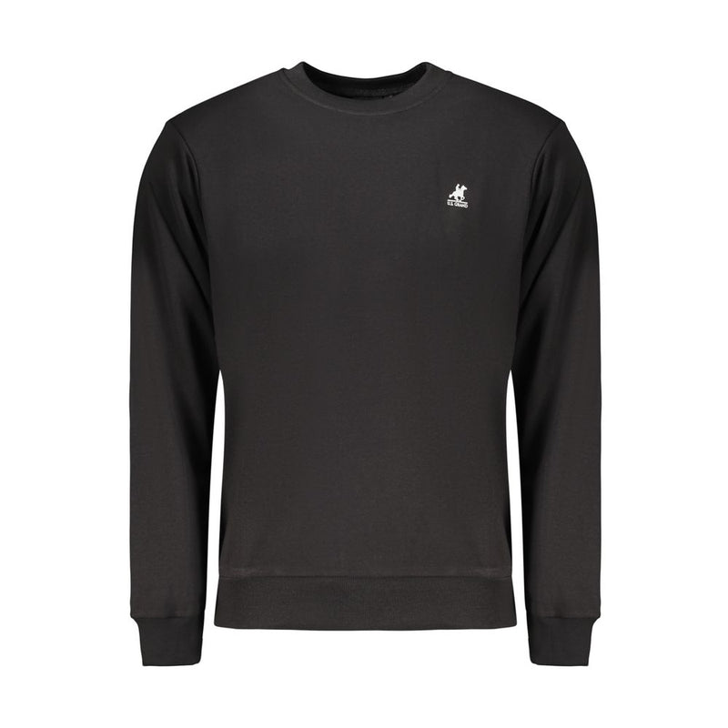 U.S. Grand Black Cotton Men's Sweatshirt - Stylish & Comfortable