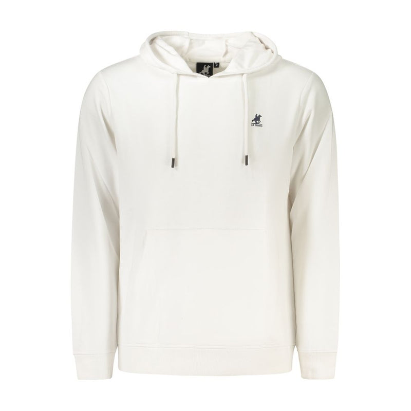 U.S. Grand White Cotton Men Sweatshirt - Stylish & Comfortable