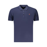 U.S. Grand Blue Cotton Mens Polo Shirt