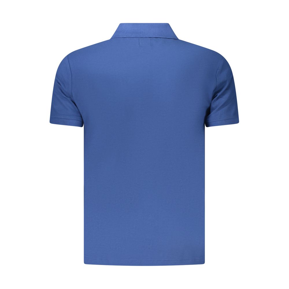 U.S. Grand Blue Cotton Men's Polo Shirt - Stylish & Comfortable