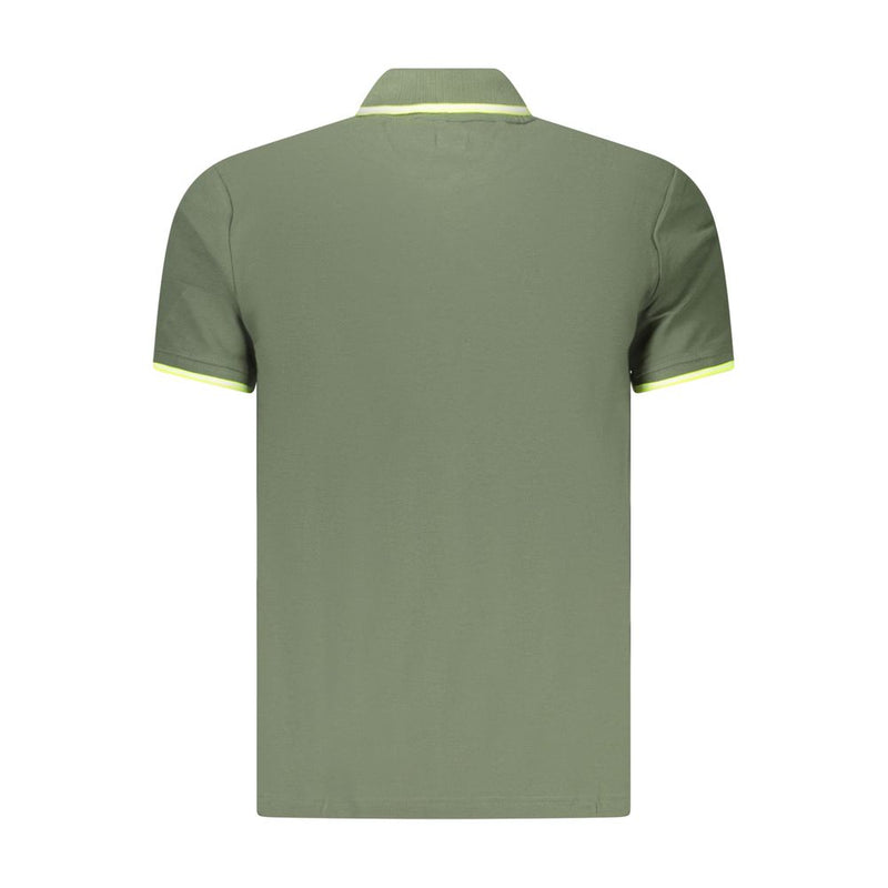 U.S. Grand Green Cotton Men's Polo - Stylish & Comfortable