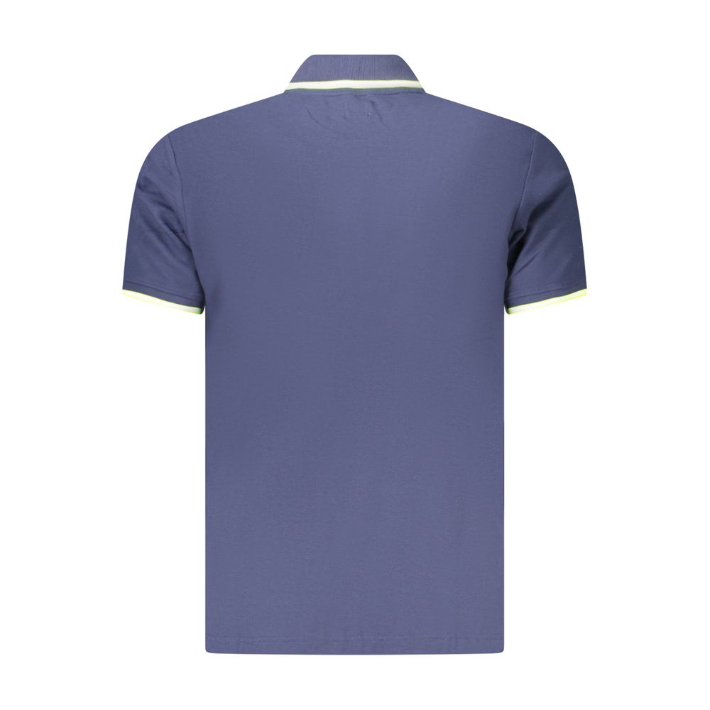U.S. Grand Blue Cotton Mens Polo Shirt - Stylish & Comfortable
