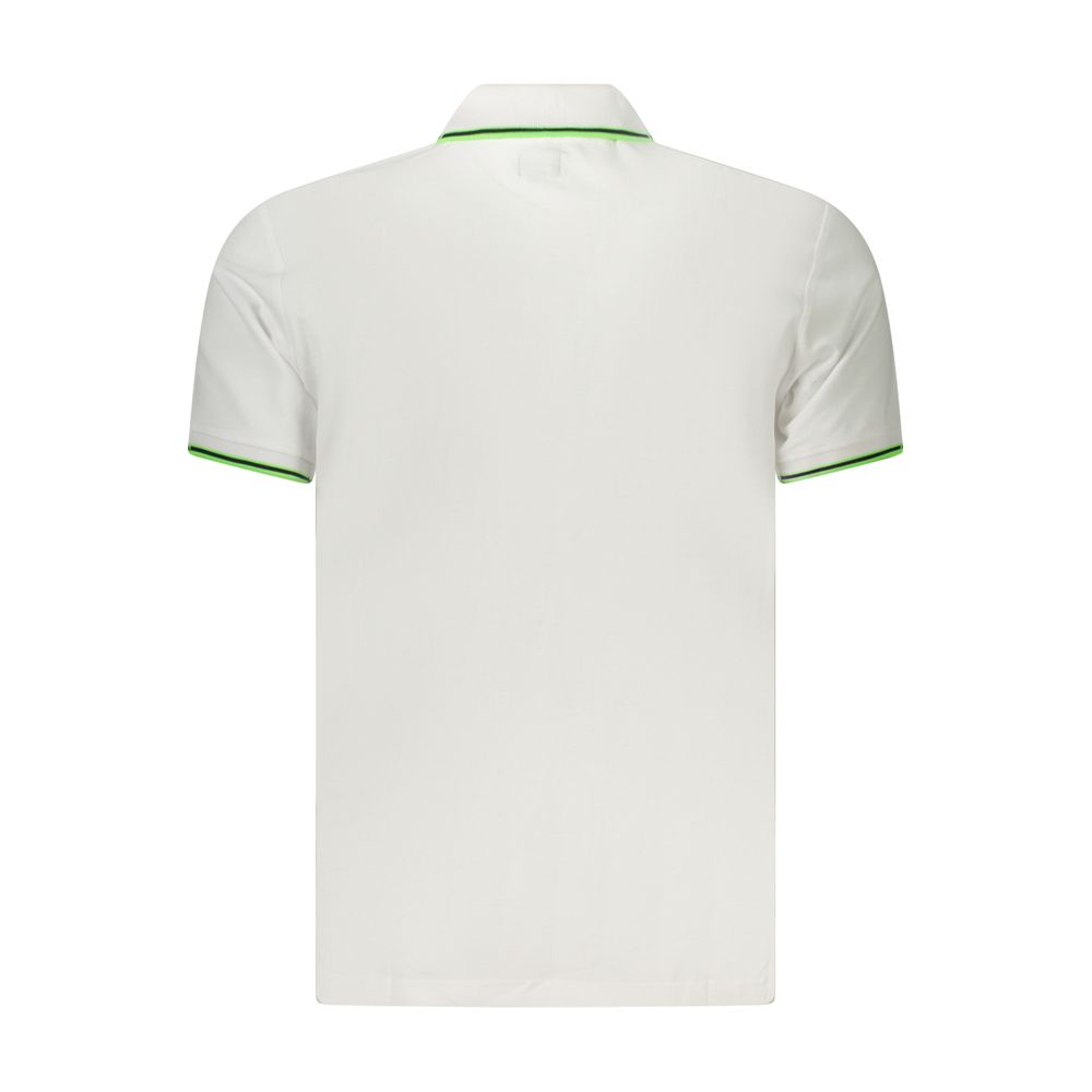 U.S. Grand White Cotton Men's Polo Shirt - Stylish & Comfortable