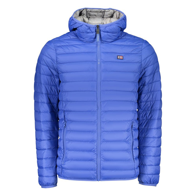 Norway 1963 Blue Polyamide Men's Jacket - Stylish & Functional