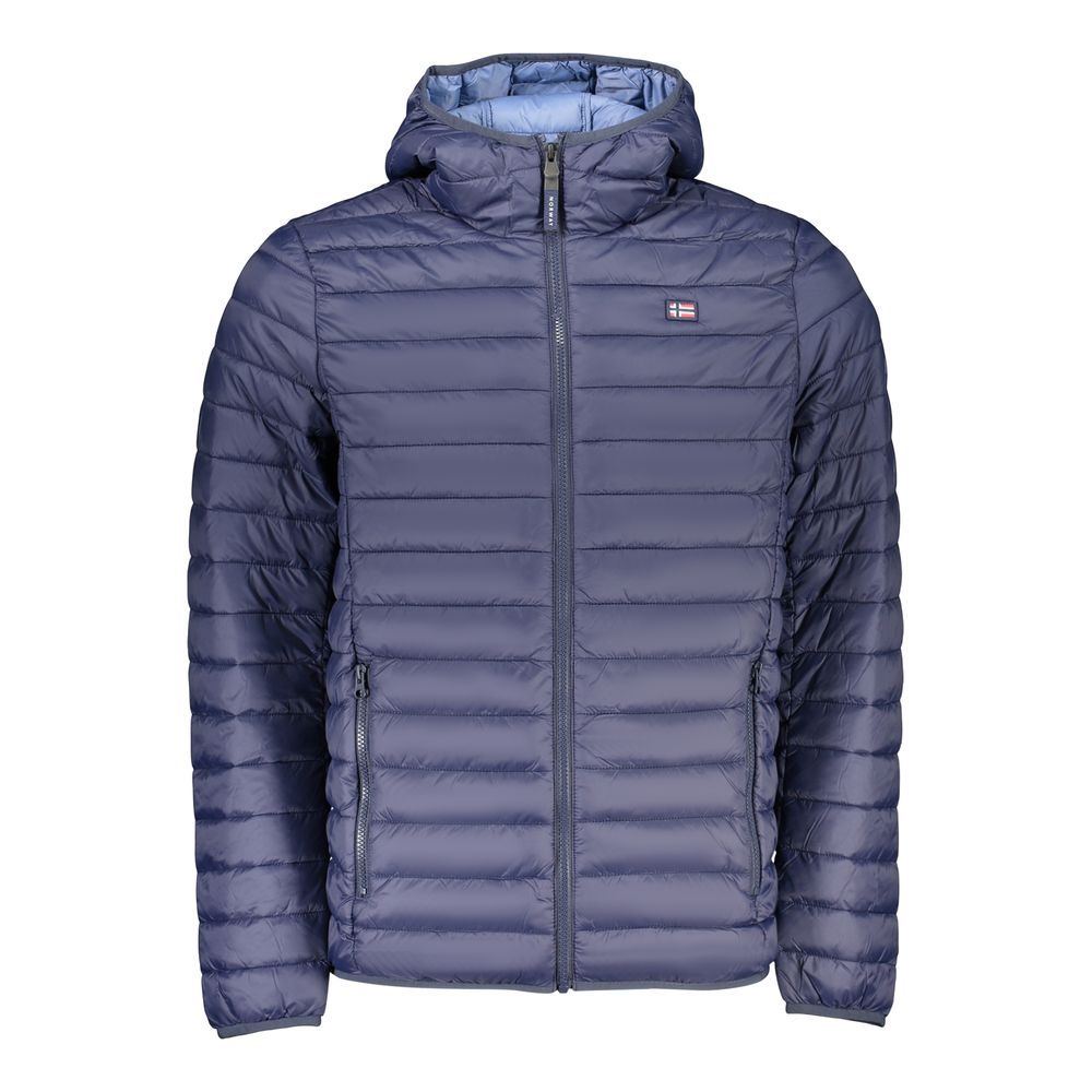 Norway 1963 Blue Polyamide Men's Jacket - Stylish & Functional