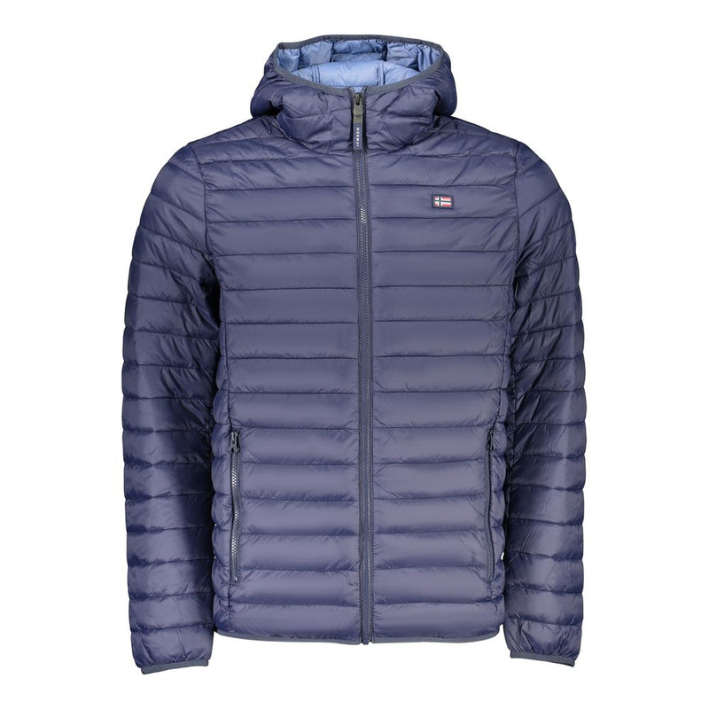 Norway 1963 Blue Polyamide Men's Jacket - Stylish & Functional