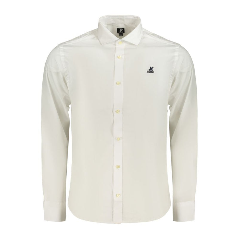 U.S. Grand Bianco Cotton Men's Shirt - Timeless Elegance