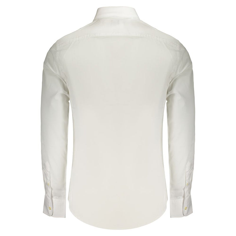 U.S. Grand Bianco Cotton Men's Shirt - Timeless Elegance
