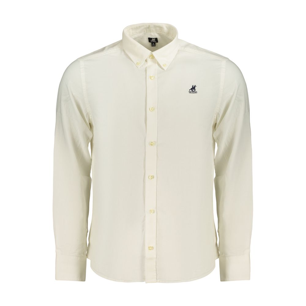 U.S. Grand Bianco Cotton Men's Shirt - White