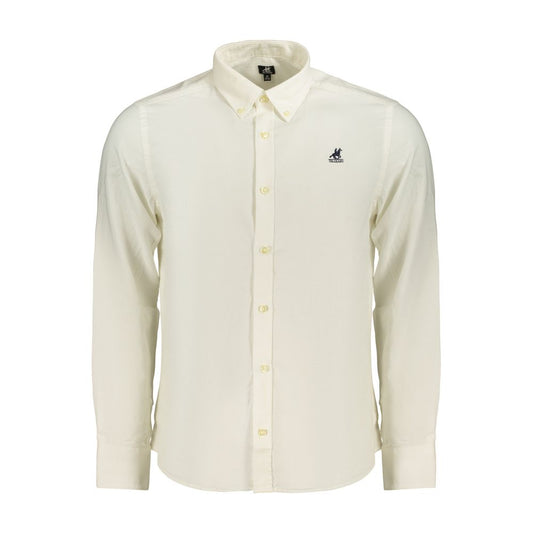 U.S. Grand Bianco Cotton Men's Shirt - White