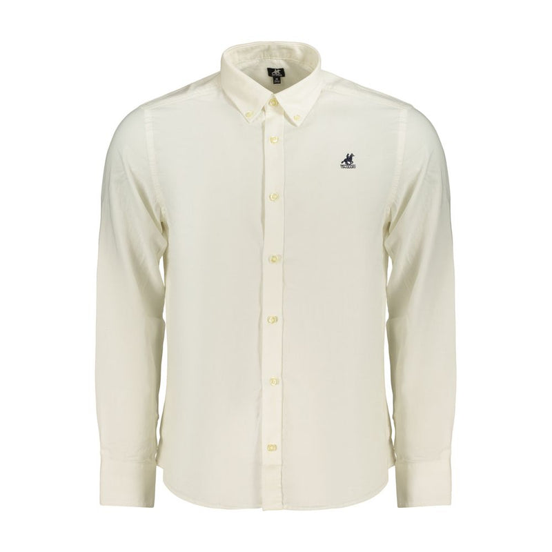 U.S. Grand Bianco Cotton Men's Shirt - White