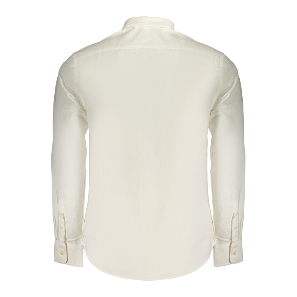 U.S. Grand Bianco Cotton Men's Shirt - White