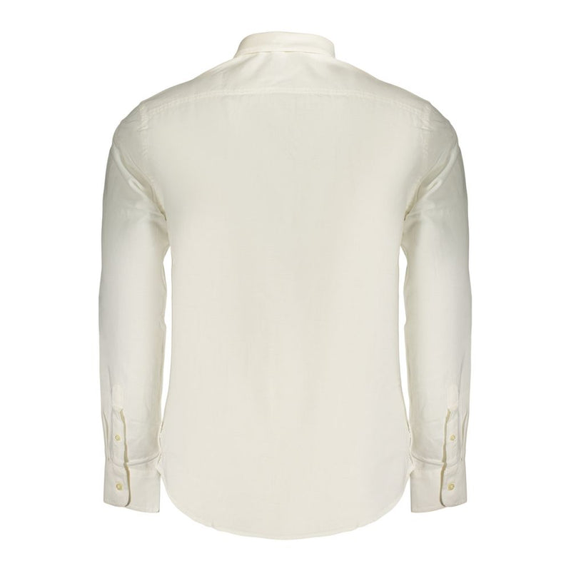 U.S. Grand Bianco Cotton Men's Shirt - White