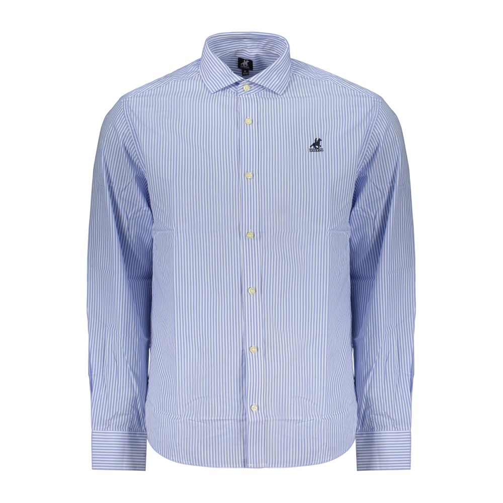 U.S. Grand Azzurro Cotton Mens Shirt - Light Blue