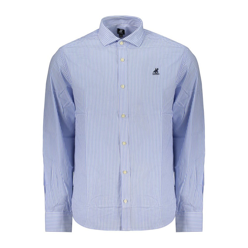 U.S. Grand Azzurro Cotton Mens Shirt - Light Blue