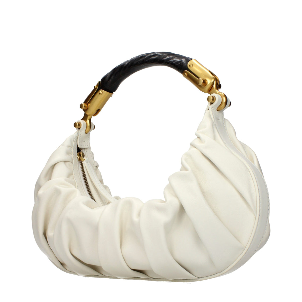 Balmain Beige Leather Handbag - Elegant Vintage Style