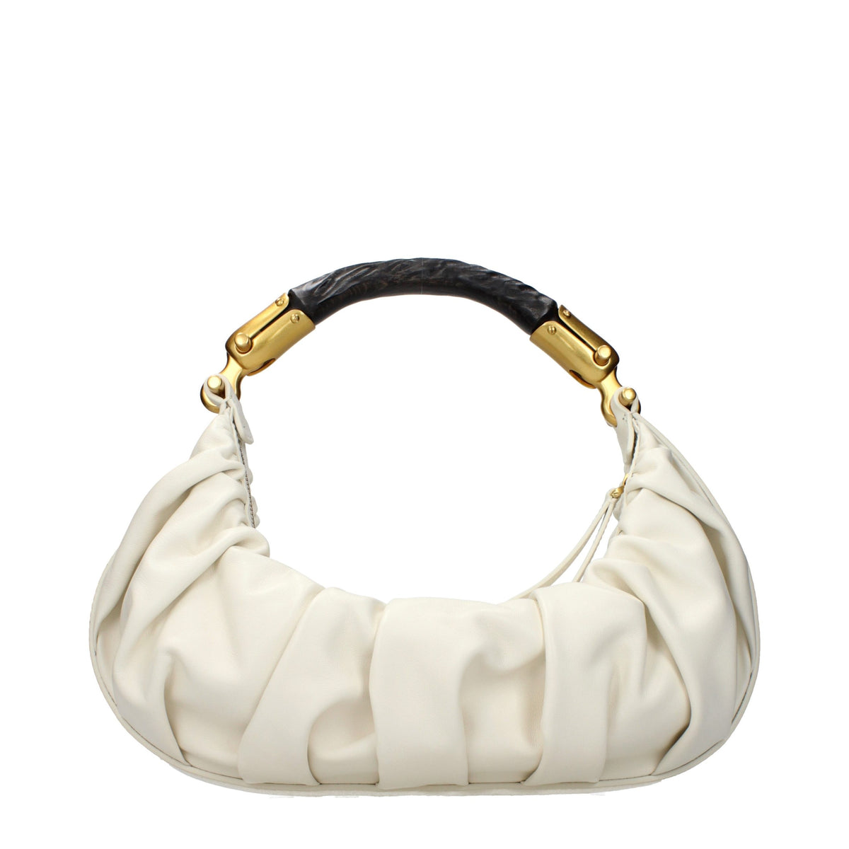 Balmain Beige Leather Handbag - Elegant Vintage Style
