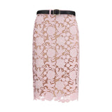 Self-Portrait Multicolor Polyester Midi Skirt