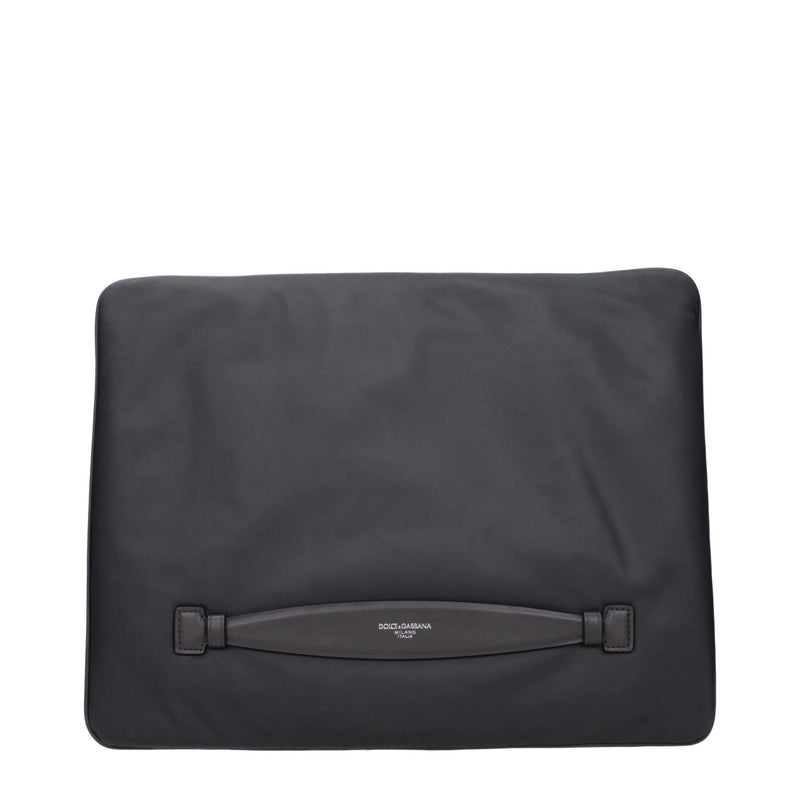 Dolce & Gabbana Grijze Stoffen Clutch