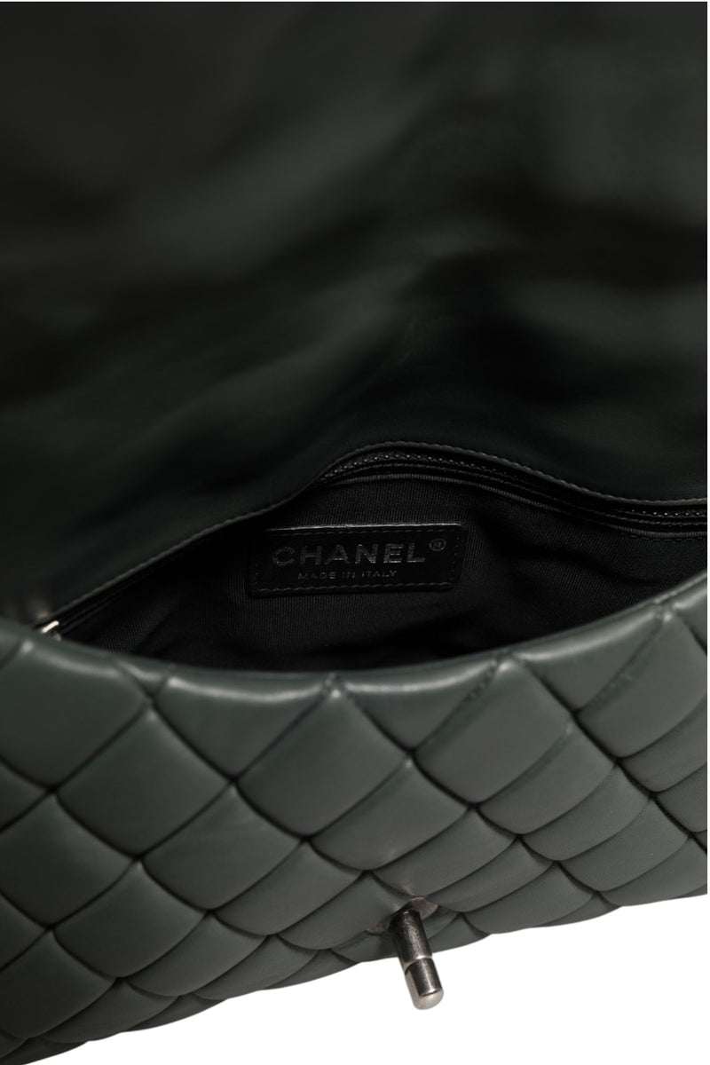 Chanel Quilted Lambskin Leather New Bubble Flap Bag