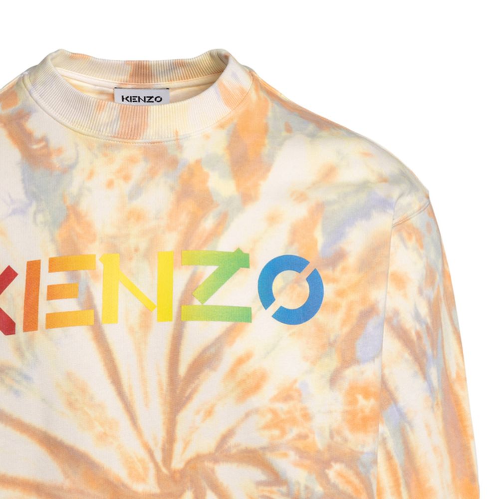 Sweat-shirt Kenzo en coton orange