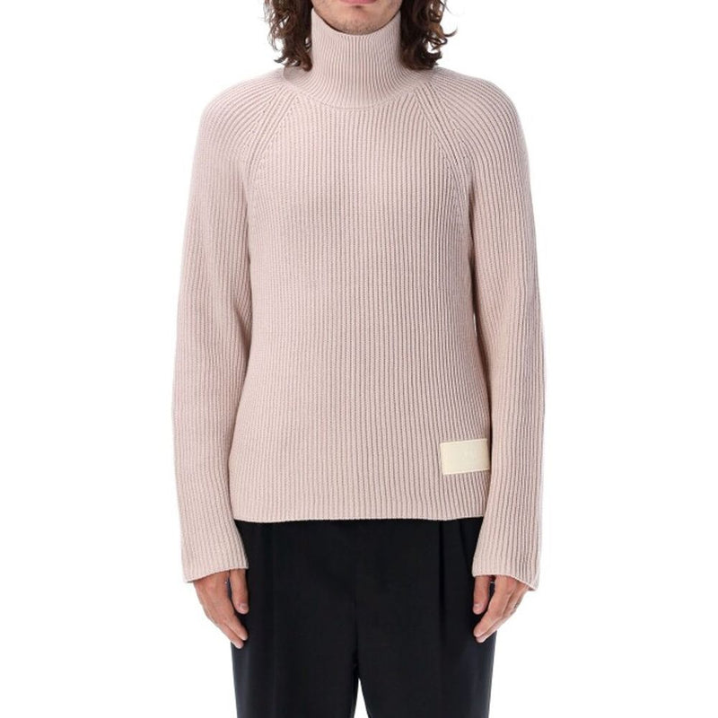 Ami Paris Multicolor Cotton Turtleneck for Men