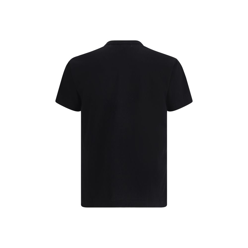 T-shirt noir en coton Comme Des Garçons Play