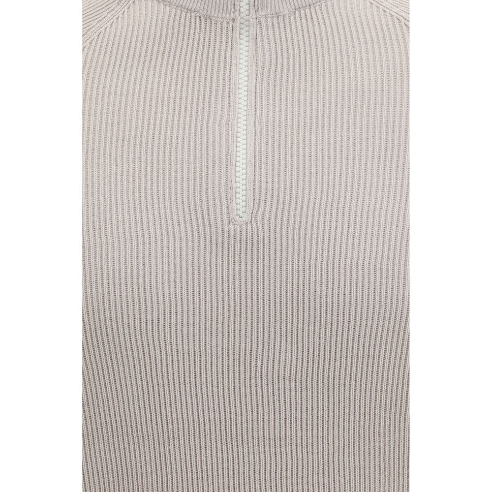 Brunello Cucinelli Beige Cotton Sweatshirt for Men
