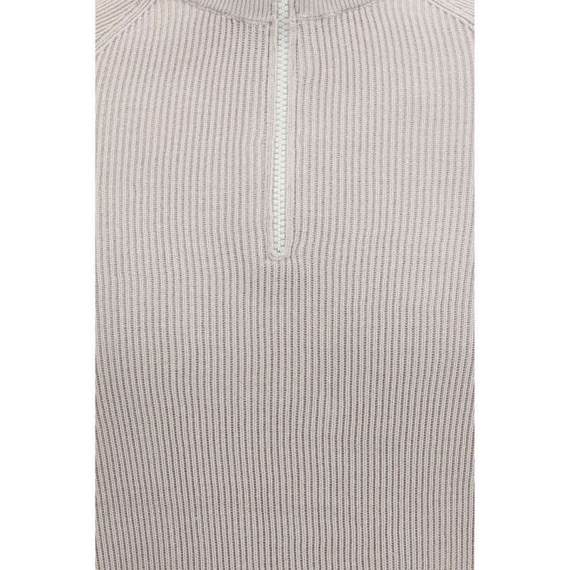 Brunello Cucinelli Beige Cotton Sweatshirt for Men