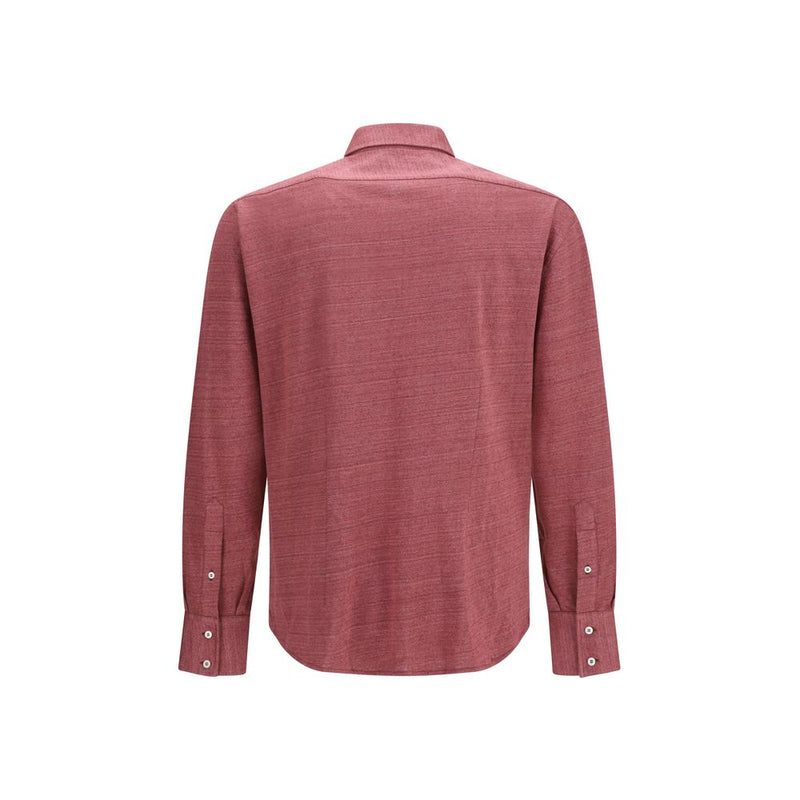 Brunello Cucinelli Multicolor Linen Shirt for Men