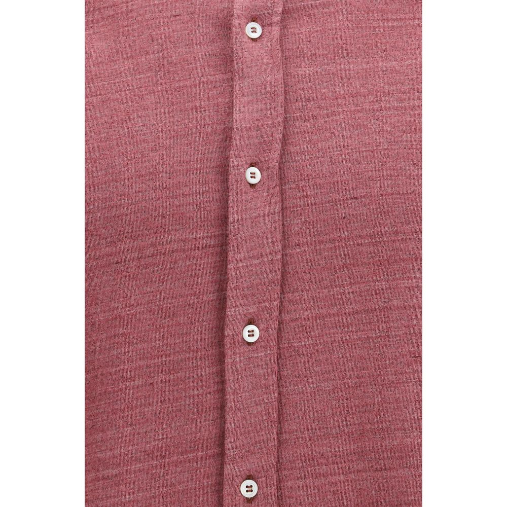 Brunello Cucinelli Multicolor Linen Shirt for Men