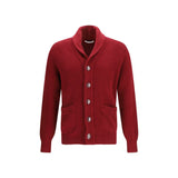Brunello Cucinelli Cardigan en Coton Multicolore pour Homme