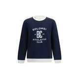 Brunello Cucinelli Blue Cotton Sweatshirt for Men