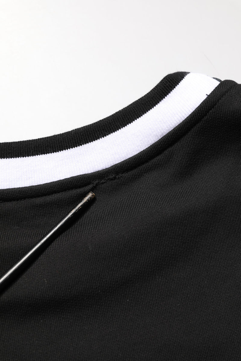 Dolce & Gabbana Zwarte Katoenen Sweatshirt Trui met DG-logoprint