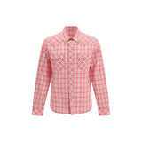 Chemise Versace en coton à motif multicolore