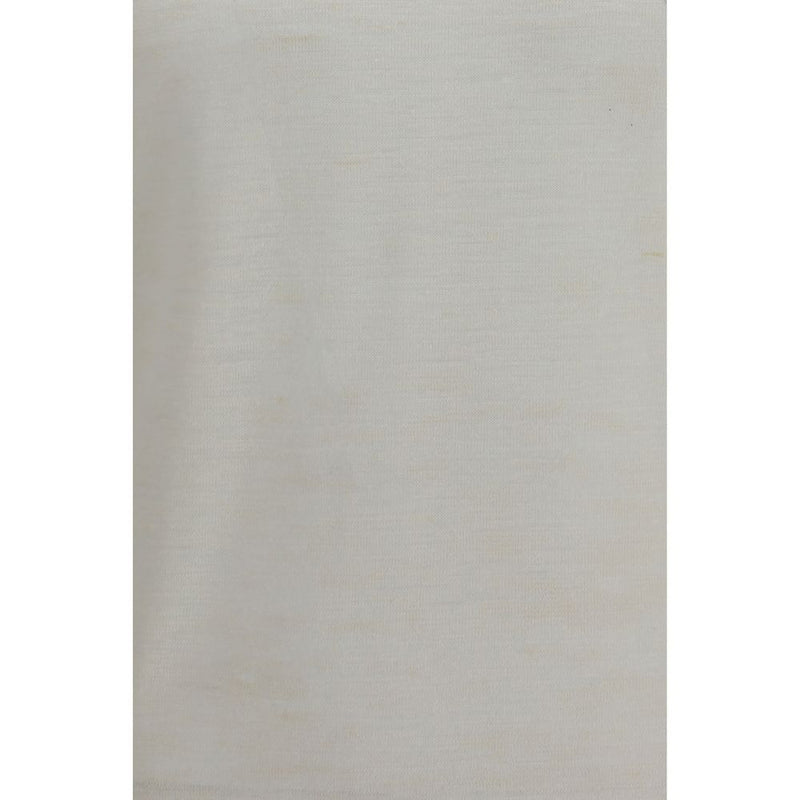 Brooksfield White Linen Shortsleeve Shirt for Men