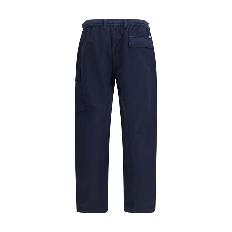 C.P. Company Blue Cotton Cargo Pants - Functional Urban Style
