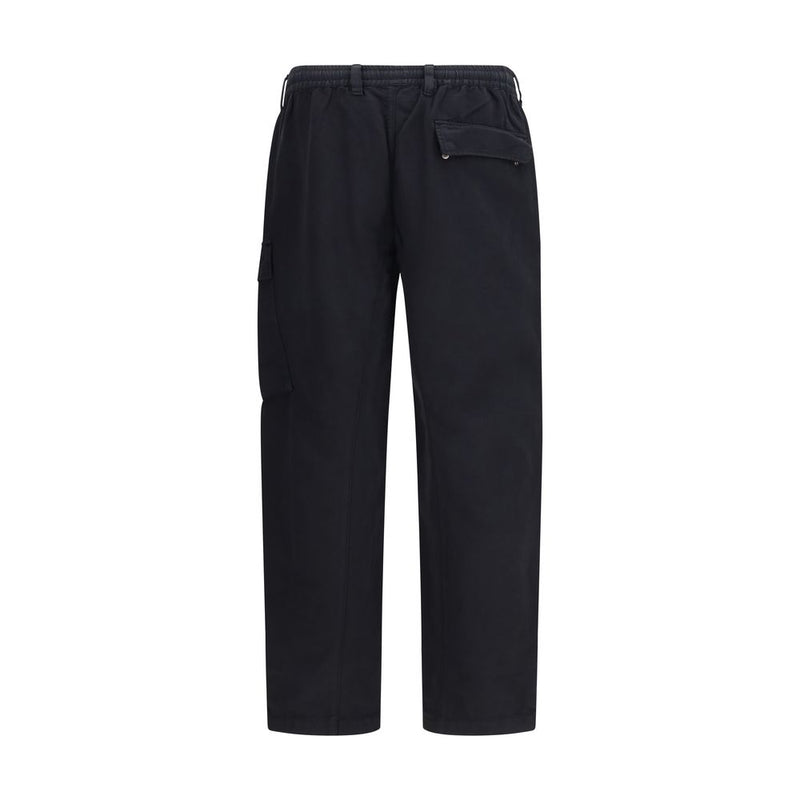 C.P. Company Black Cotton Cargo Pants - Urban Style and Comfort