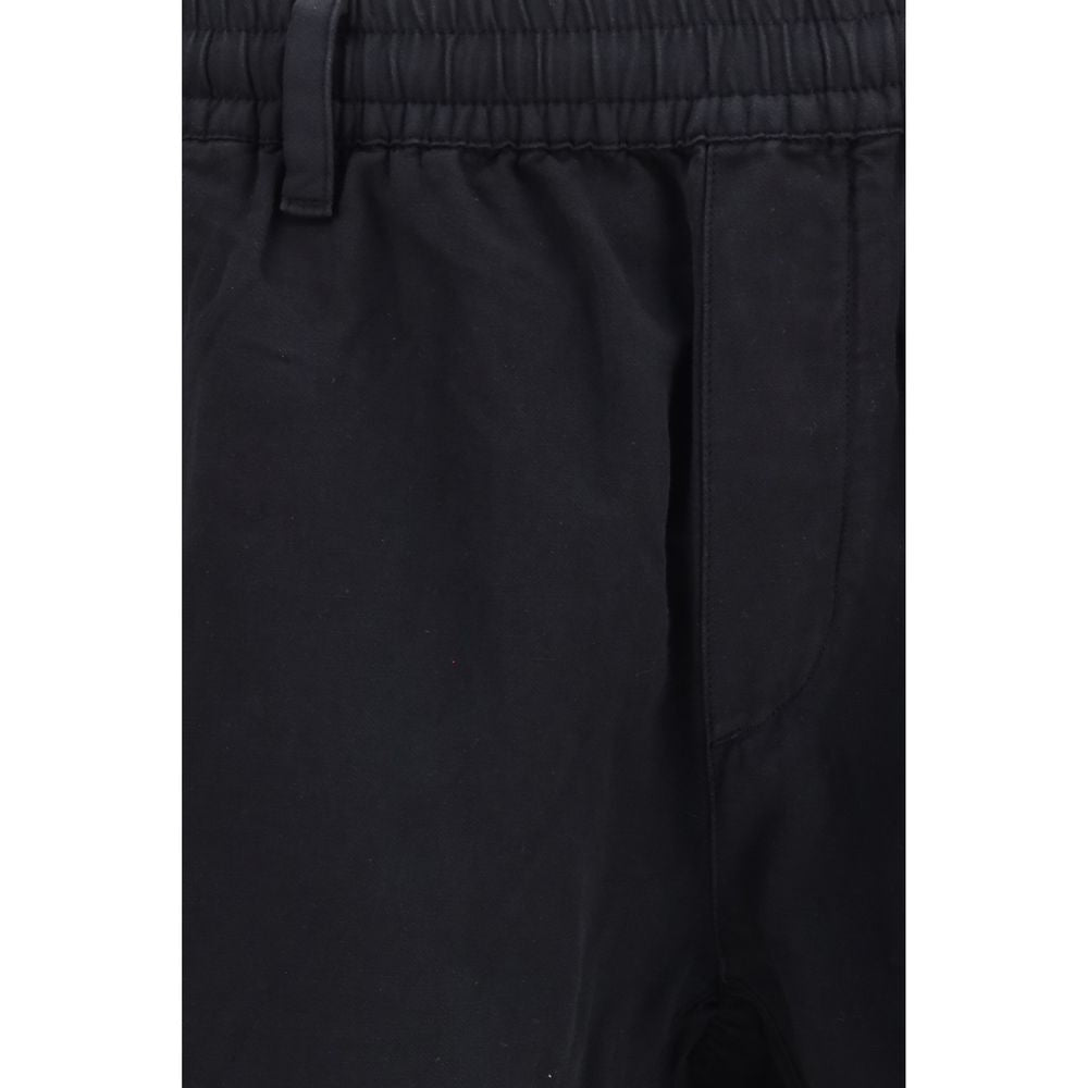 C.P. Company Black Cotton Cargo Pants - Urban Style and Comfort