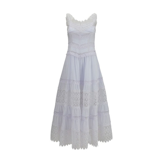 Robe décontractée Charo Ruiz en coton blanc