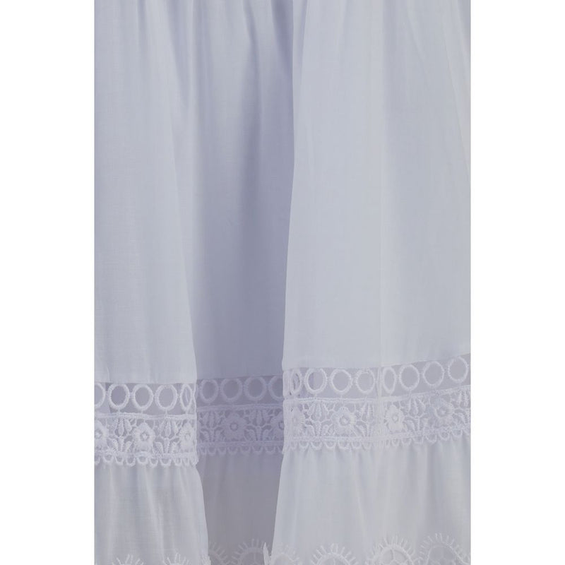 Robe décontractée Charo Ruiz en coton blanc