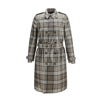 Manteau Burberry en polyester marron