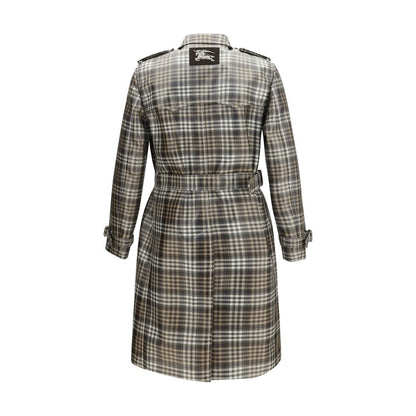 Manteau Burberry en polyester marron
