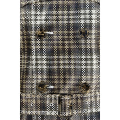 Manteau Burberry en polyester marron