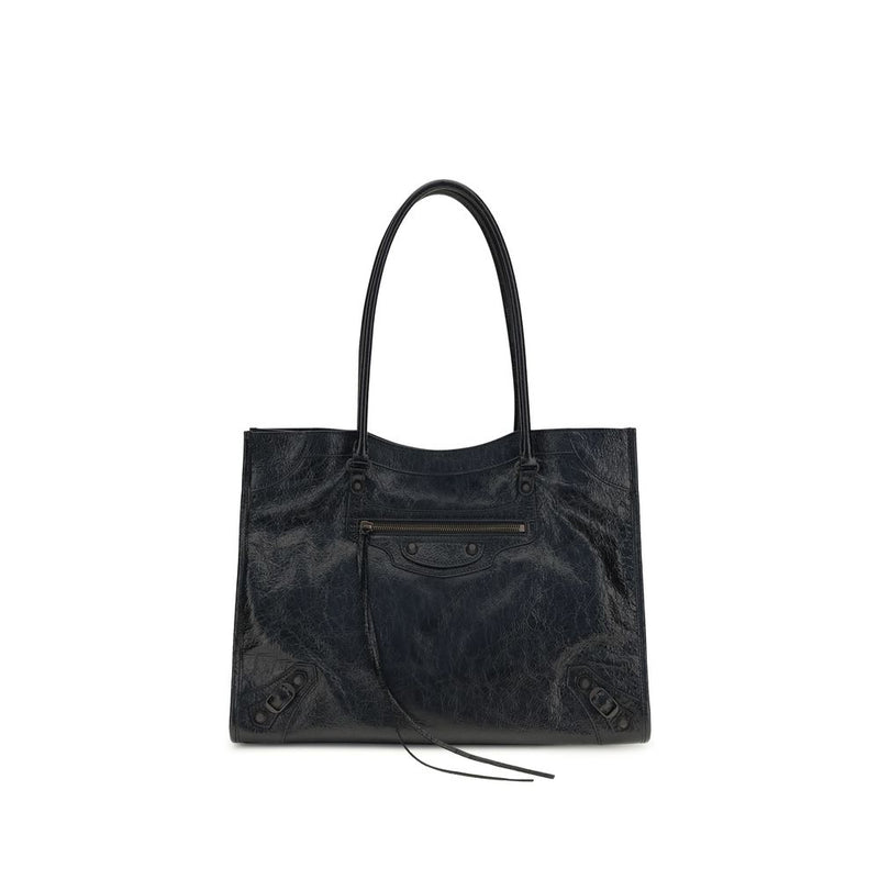 Balenciaga Black Lamb Ovis Aries Shoulder Bag