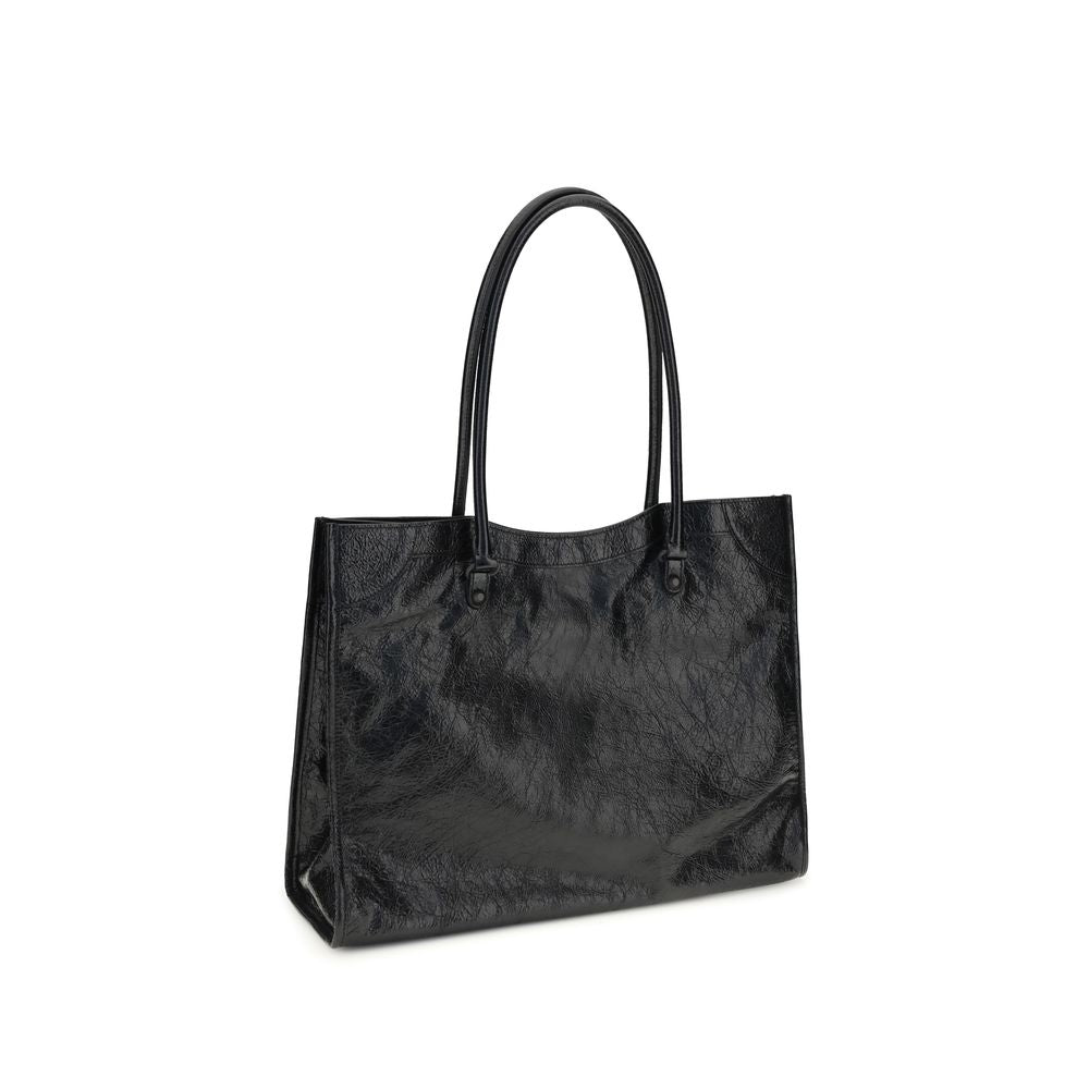 Balenciaga Black Lamb Ovis Aries Shoulder Bag