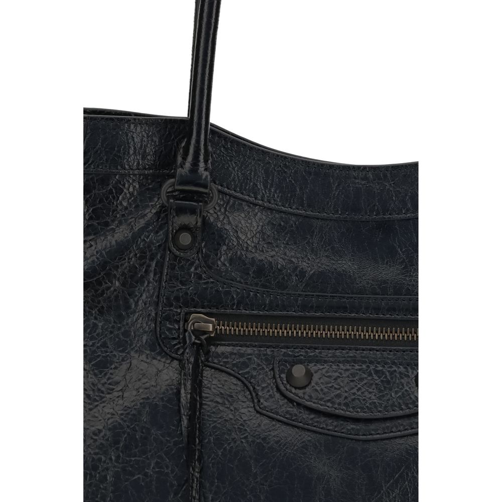Balenciaga Black Lamb Ovis Aries Shoulder Bag